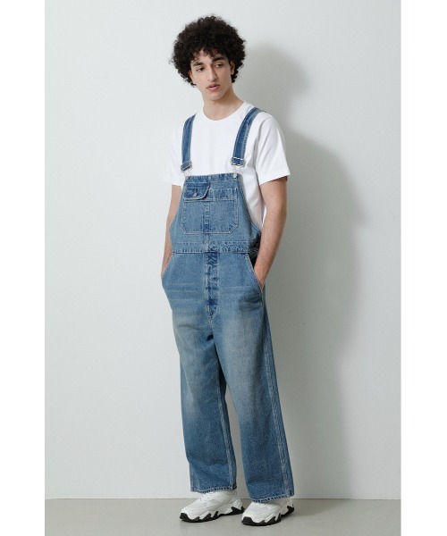 moussy オーバーオール MOUSSY オールインワン FRONT ZIP FIT サロペット レディース