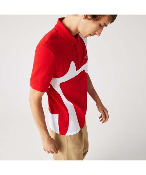 LACOSTE（ラコステ） ポロシャツ ヘリテージグラフィックポロシャツ
