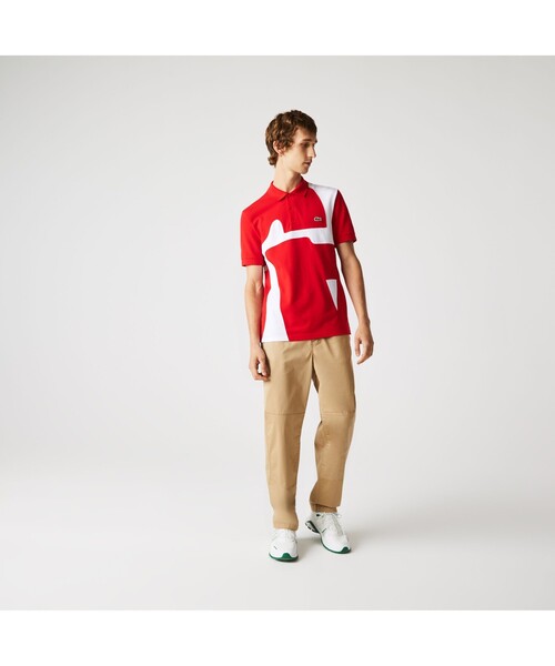 LACOSTE（ラコステ） ポロシャツ ヘリテージグラフィックポロシャツ