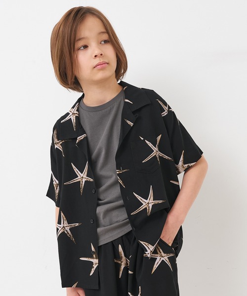 coca（コカ） アロハシャツ ブラウス シャツ キッズ 親子お揃い