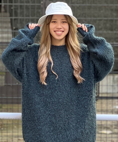JACKROSE（ジャックローズ） ニット JE モヘアタッチクルーニット 