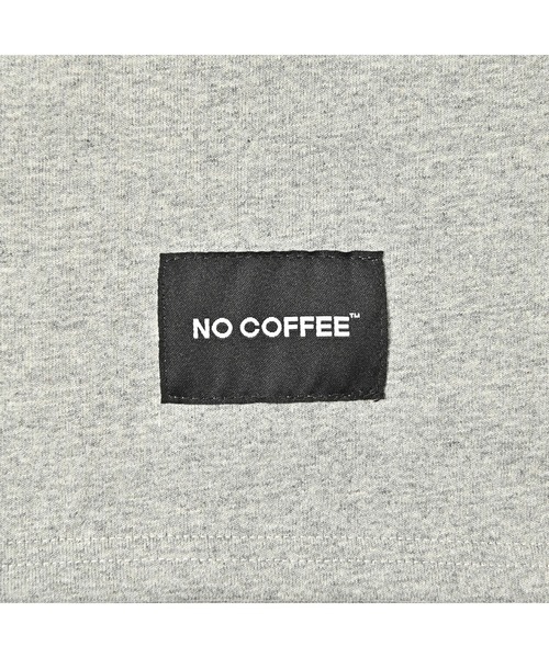 NO COFFEE（ノーコーヒー） tシャツ ビッグロゴプリントL/S TEE メンズ