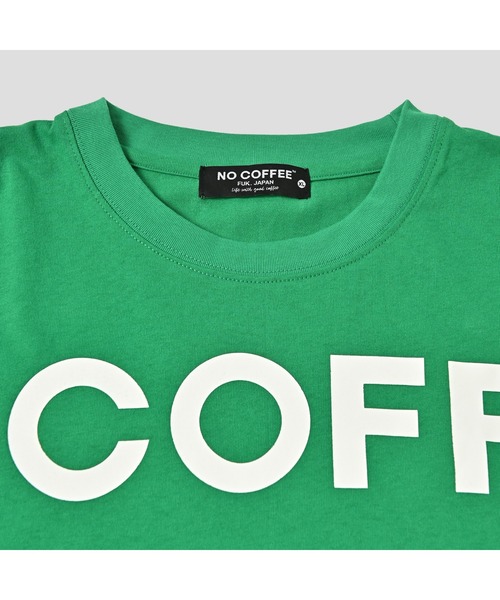 NO COFFEE（ノーコーヒー） tシャツ ビッグロゴプリントL/S TEE メンズ