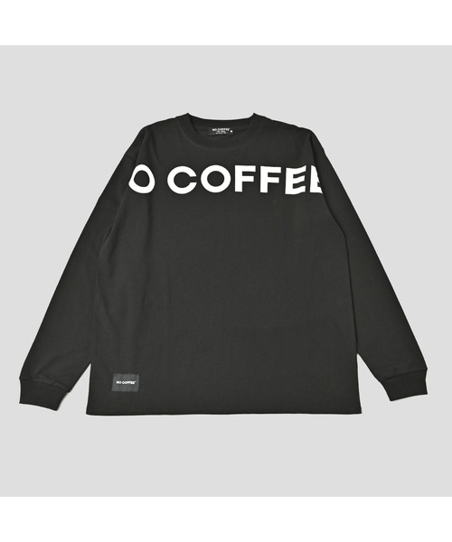 NO COFFEE（ノーコーヒー） tシャツ ビッグロゴプリントL/S TEE メンズ