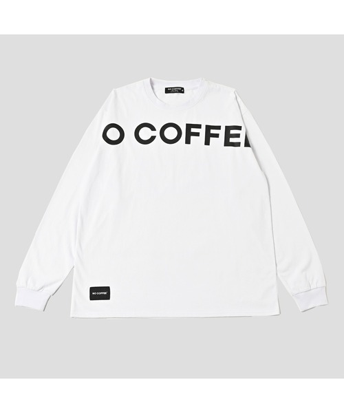 NO COFFEE（ノーコーヒー） tシャツ ビッグロゴプリントL/S TEE メンズ