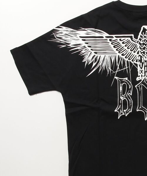 BOY LONDON tシャツ GLOW PRINT WING T-SHIRTS (B221N0100402