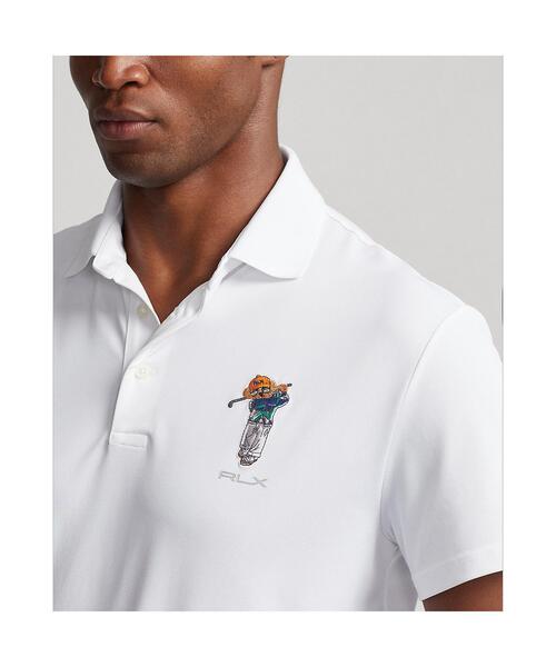 RLX ポロシャツ カスタム スリム フィット Polo ベア ポロシャツ