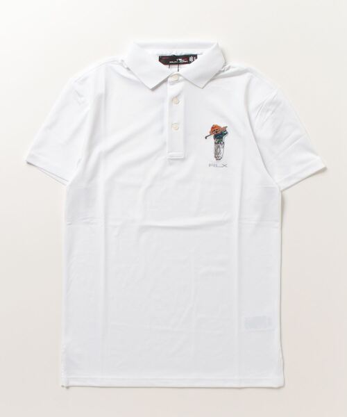 ラルフローレン RLX カスタム スリム フィット ベア ポロシャツ メンズ M RALPH LAUREN｜(RLX)カスタム スリム フィット Polo ベア ポロシャツ