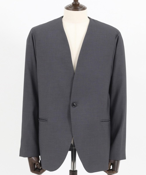 CAMBIO ジャケット ノーカラージャケット mj9515- ストレッチ