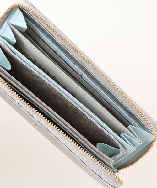 即発*【LANVIN en Bleu】リュクサンブールブリエ ラウンド長財布 LANVIN en Bleu 財布 リュクサンブールブリエ ラウンド長財布
