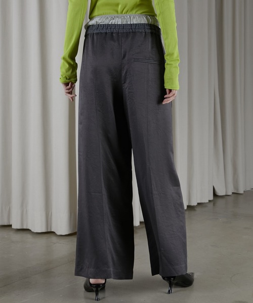 パンツ OZAWA nude:masahiko maruyama - 2Tuck Cropped Pants/2タック