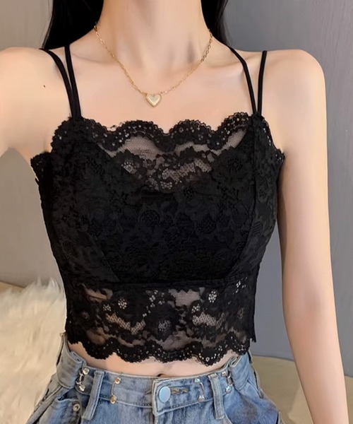 Lace Ladies（レースレディース） チューブトップ ベアトップ クロス