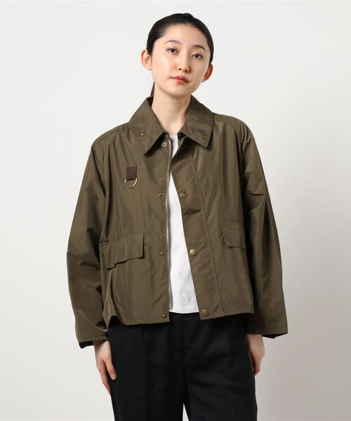 FRAMeWORK」 「Barbour」ジップアップブルゾン FREE カーキ レディース 
