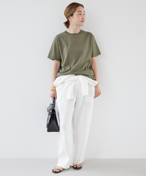 専用【新品未使用】Deuxieme Classe Mme.CREW Tシャツ Deuxieme Classe tシャツ Mme.CREW Tシャツ レディース