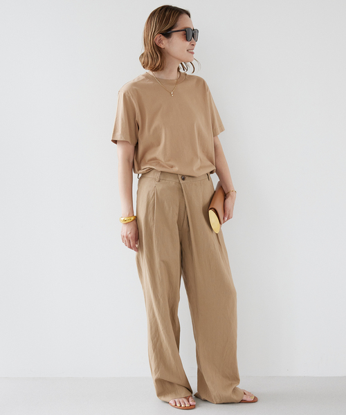 Mme.CREW Tシャツ　カーキ　完売 Mme.CREW Tシャツ カーキ 完売