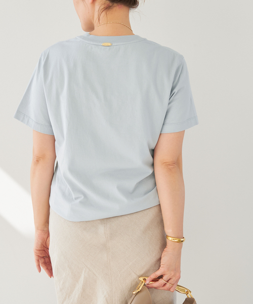 通販サイト一覧 Deuxieme Classe レディース Tシャツ Mme.CREW tシャツ トップス