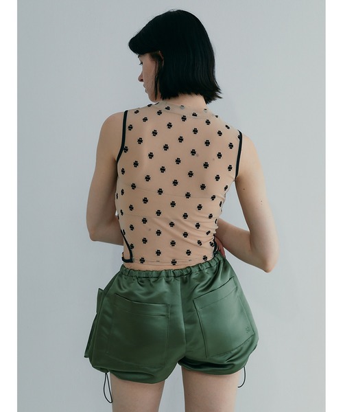 【4/7削除】SWAN LAKE スワンレイク カットアウトボディスーツ セール】【SALE4/19販売終了】SWAN LAKE Cut-out Bodysuit/スワン