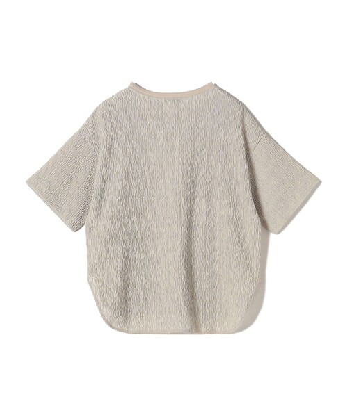 SHIPS tシャツ 「手洗い可能」ランダム ブルーゼ ショート