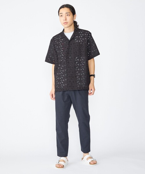 SHIPS パンツ SHIPS:「接触冷感・撥水・防シワ等」COOL DOTS(R