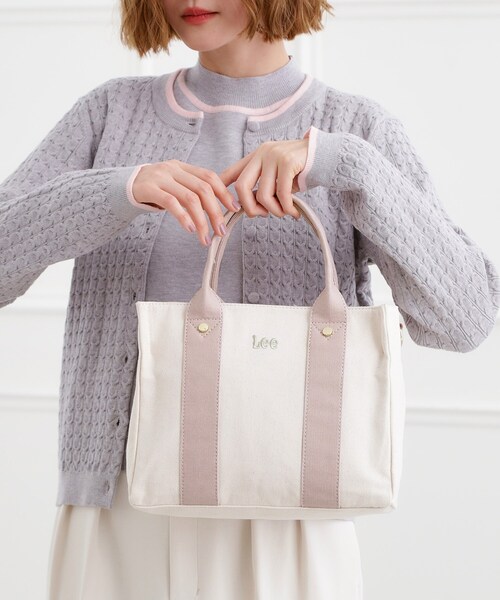 Lee（リー） トートバッグ 「Lee別注」スクエアキャンバストート