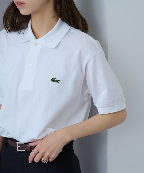 Lacoste ポロシャツ 白 LACOSTE（ラコステ） ポロシャツ L1212 Short Sleeve Classic Pique