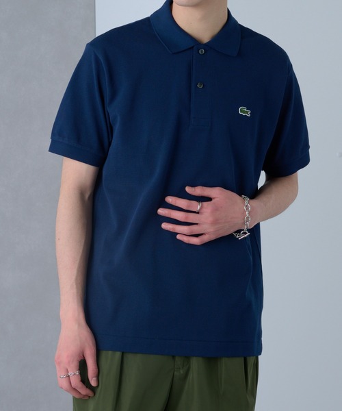 ＜LACOSTE for BEAUTY&YOUTH＞　ポロシャツ M ネイビー LACOSTE（ラコステ）の「＜LACOSTE for BEAUTY&YOUTH＞ 1トーン