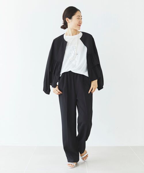 le.coeur blanc（ルクールブラン） パンツ 「飯豊まりえさん着用