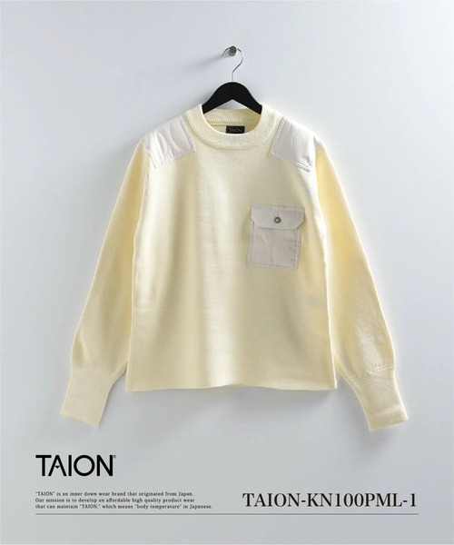 TAION（タイオン） セーター ニット 「」「ユニセックス」ノンダウン