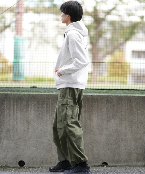 POST OVERALLS アーミーパンツ パーカーセット ムラサキスポーツ（MURASAKI SPORTS） パーカー AUST/オースト