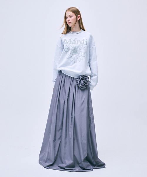 Mardi Mercredi トレーナー スウェット SWEATSHIRT FLOWERMARDI