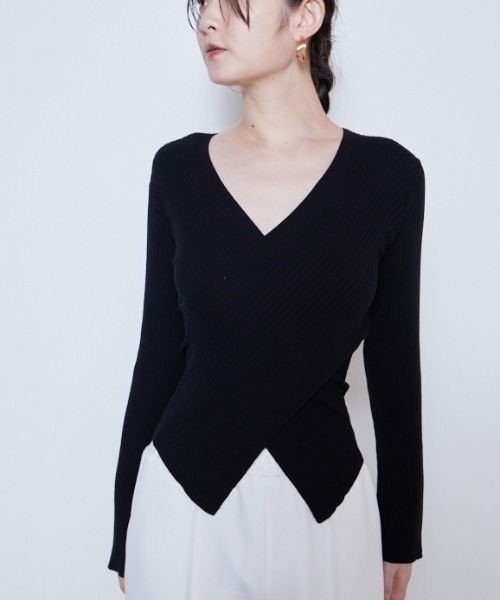 ニット セーター Mary kashkur knit マリーカシュクールニット レディース Muel Chic ニット セーター Mary kashkur knit マリー