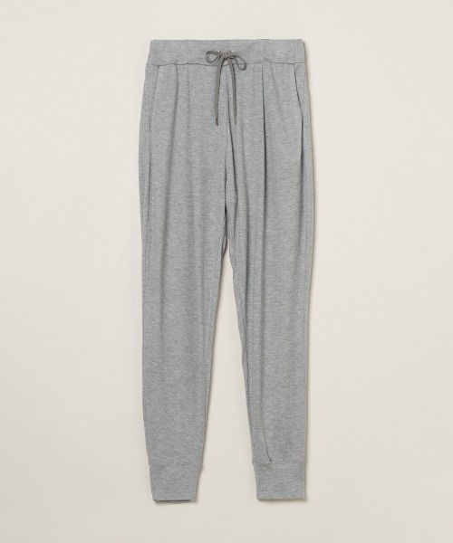 トーちゃん 3点 three dots（スリー ドッツ） パンツ ブラッシュド ジョガーパンツ