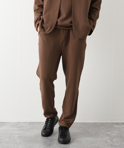 417 EDIFICE 「417 EDIFICE」 スラックス MEDIUM ブラウン メンズ 