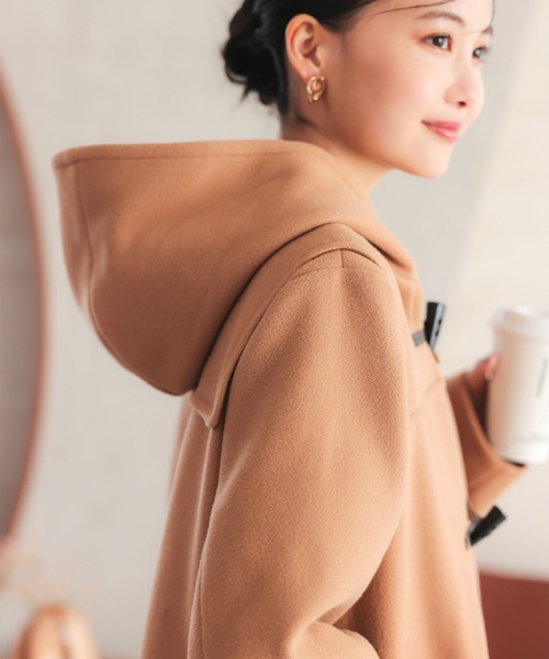 KOBE LETTUCE ダッフルコート コート 「 M L 」 ストレッチ