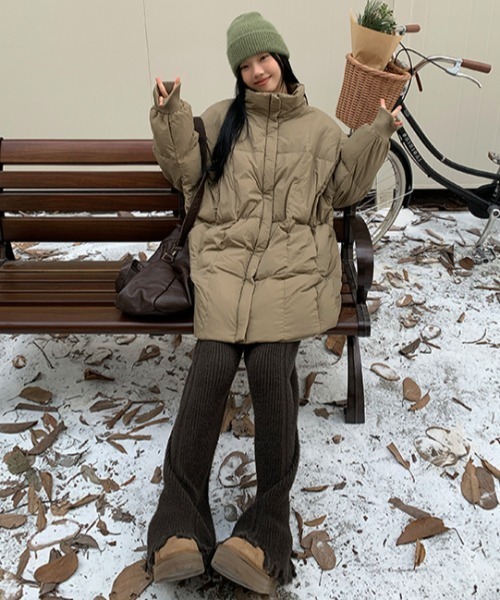 Sibra（シブラ） ダウンコート ダウンジャケット オーバーサイズ