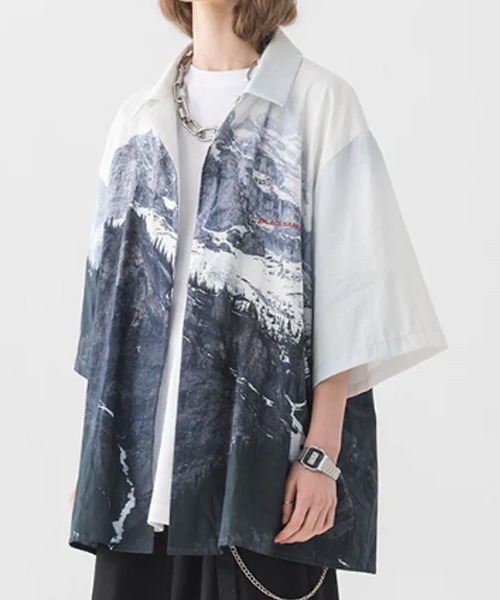 国内発/日本未入荷☆HARSH AND CRUEL☆ルーズ 半袖 ジップシャツ 国内発/日本未入荷☆HARSH AND CRUEL☆ストリート 半袖 Tシャツ
