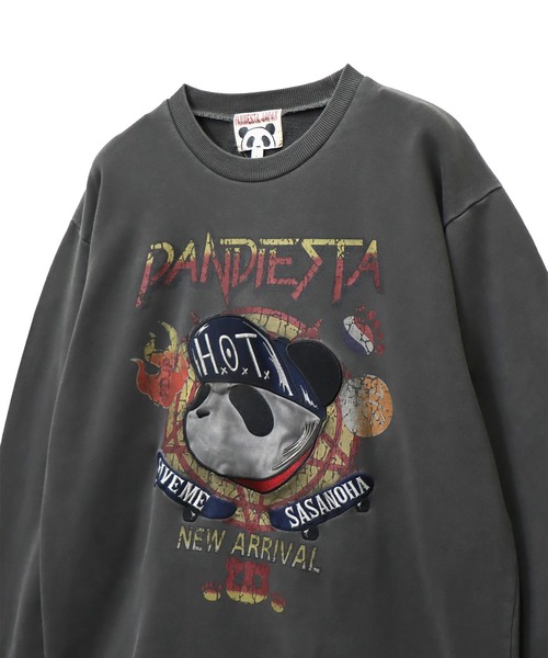 PANDIESTA トレーナー スウェット スケートパンダ ピグメント