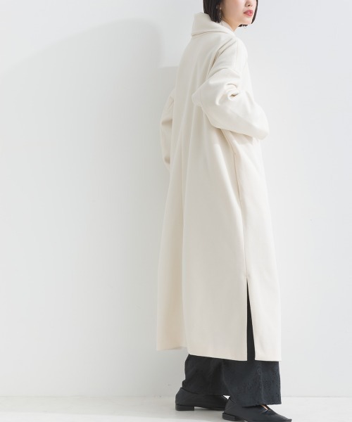 「terrace」 チェスターコート MEDIUM ブラック レディース_画像7