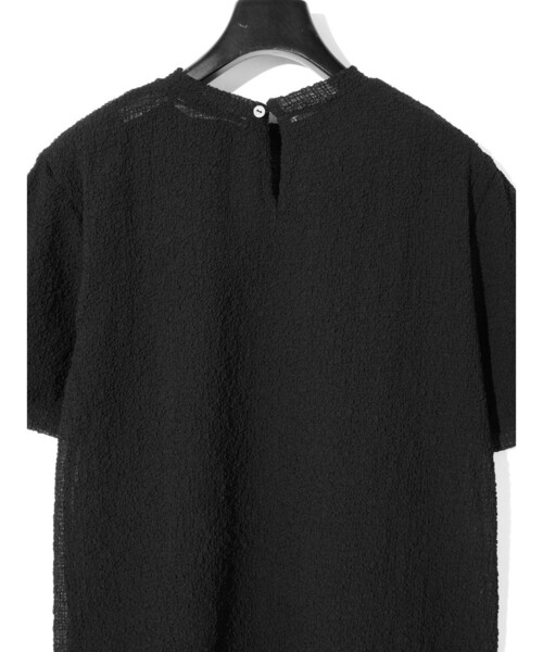 tシャツ MIDIUMISOLID for Ladies クルーネックシアープルオーバー レディース MIDIUMISOLID tシャツ for Ladies クルーネックシアープル