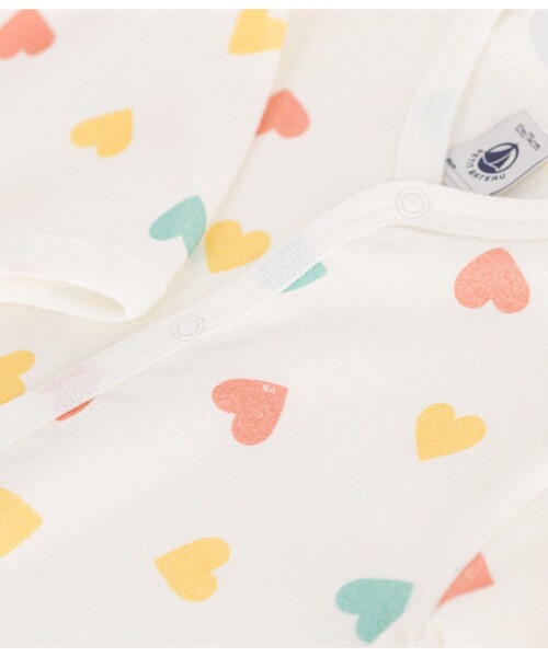 PETIT BATEAU（プチバトー） ベビー服 ロンパース 足なしロンパース