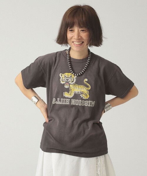 BEAMS BOY tシャツ 「別注」WARE HOUSE / タイガー イレギュラー