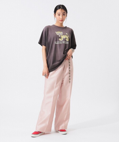 BEAMS BOY tシャツ 「別注」WARE HOUSE / タイガー イレギュラー