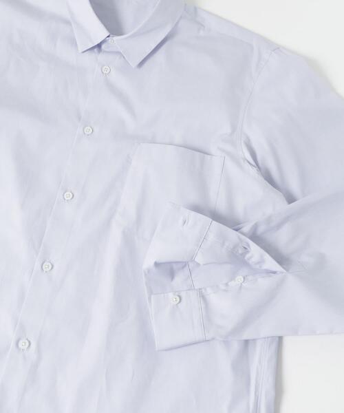 ATON（エイトン） シャツ ATON GIZA BROAD STANDARD SHIRTS メンズ