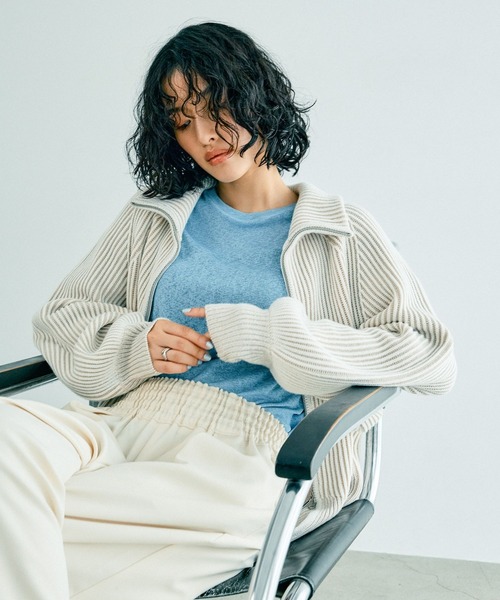 LEPSIM（レプシィム） ニットカーディガン FREE オフホワイト