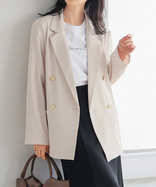 新品未使用 LOUNGEDRESS ダブルテーラードジャケット　完売品　値下！ LOUNGEDRESS（ラウンジドレス）の「ダブルジャケット