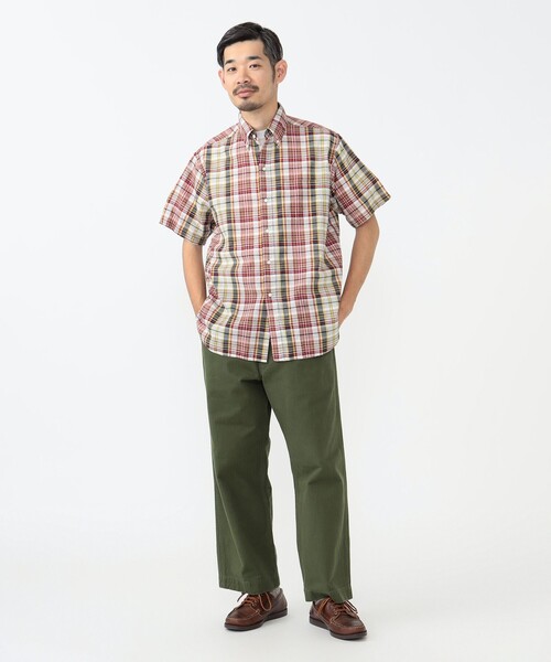 beams+ マドラスチェックシャツ クラシックフィット BEAMS PLUS（ビームス プラス）B.D. Classic-fit Madras（シャツ