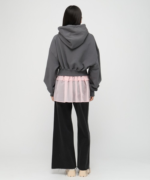 WOOALONG（ウアロン） パーカー 「UNISEX」WOOALONG／シグネチャー