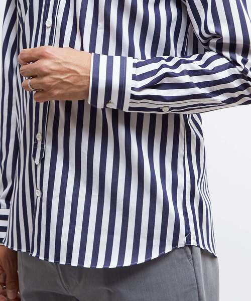 MEN'S MELROSE シャツ HITOYOSHIダブルネーム ｜ クラシカルパターン