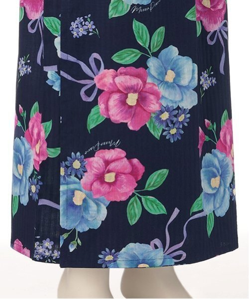 mezzo piano Junior（メゾピアノ ジュニア） 浴衣 「接触冷感」椿柄