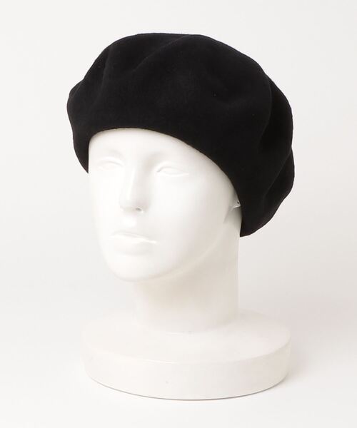 KIJIMA TAKAYUKI（キジマタカユキ） ベレー帽 FREE ブラック メンズ